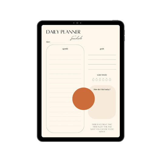 Digital & Printable Self-Care Planner